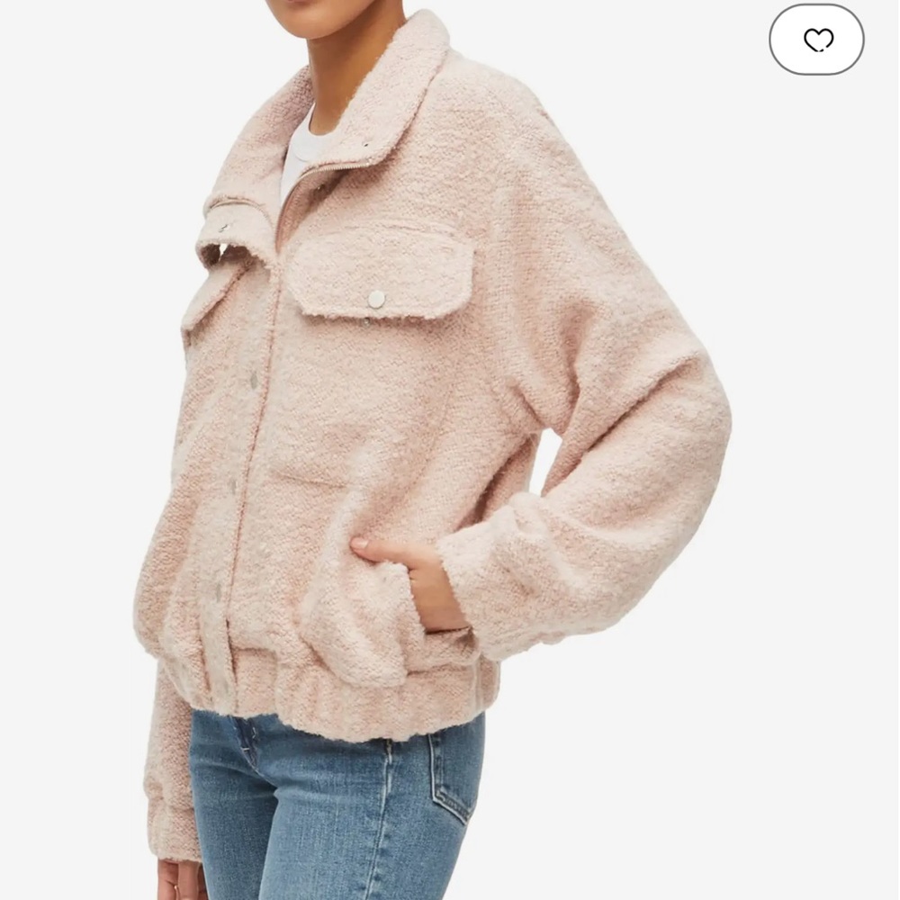 BRAND NEW Michael Stars Leti Jacket light pink